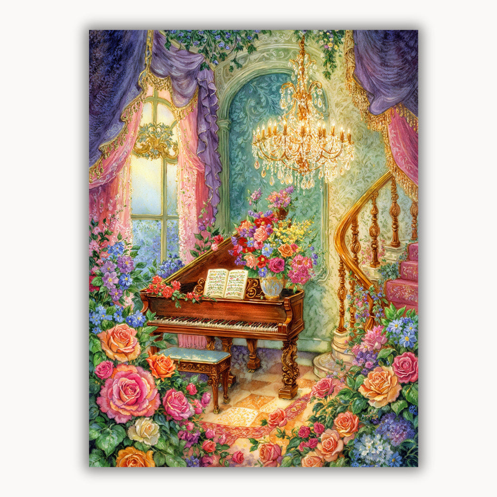 Elegant piano keys 4