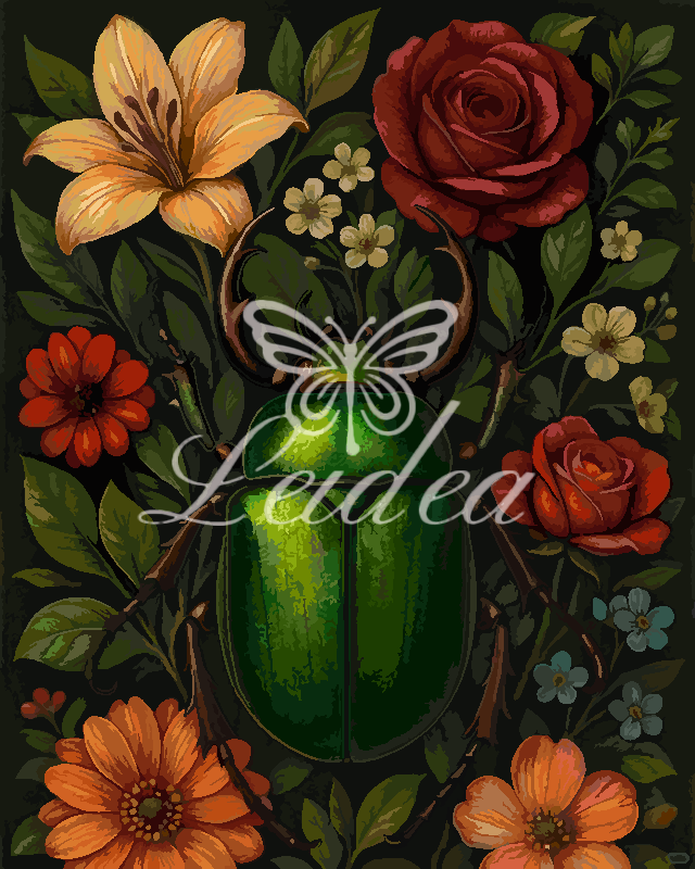Emerald Beetle Rose