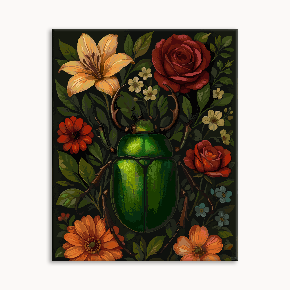 Emerald Beetle Rose