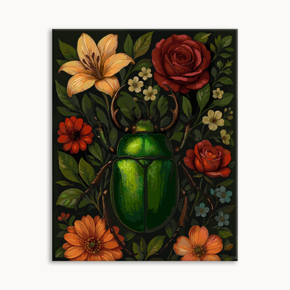 Emerald Beetle Rose