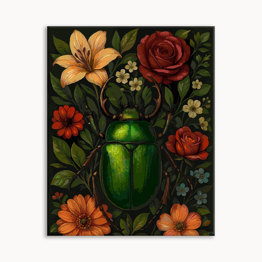 Emerald Beetle Rose