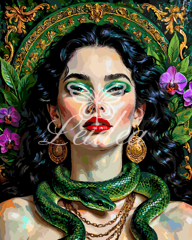Emerald Serpent Lady