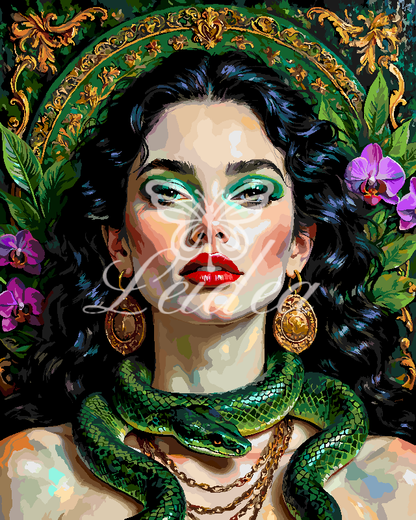 Emerald Serpent Lady