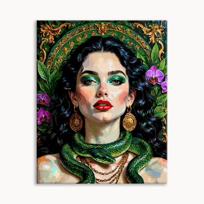 Emerald Serpent Lady