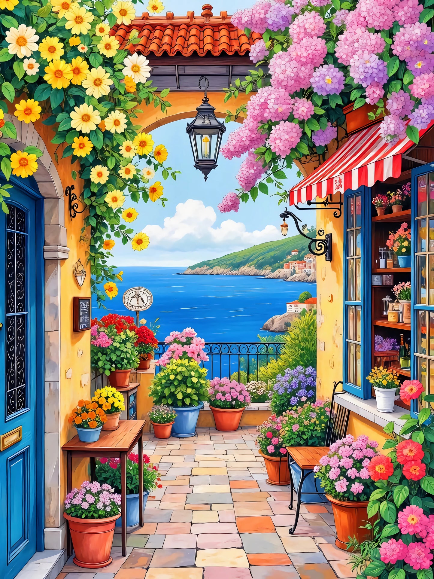 Encounter in the sea of flowers 1