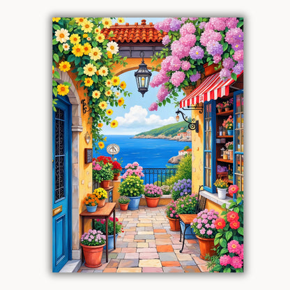 Encounter in the sea of flowers 1