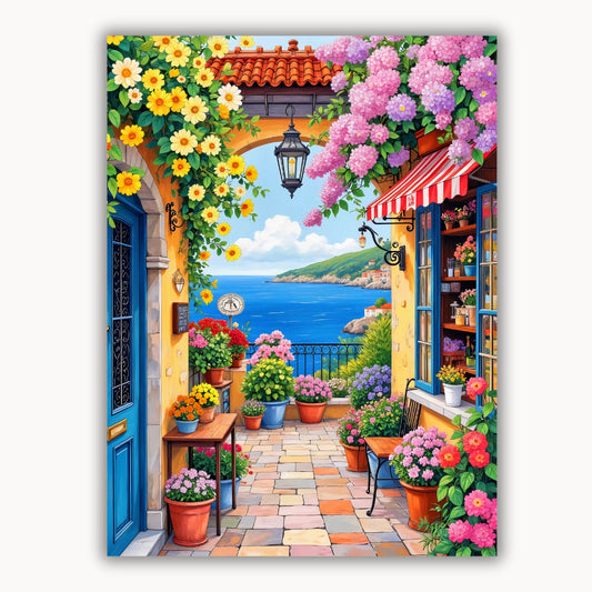 Encounter in the sea of flowers 1