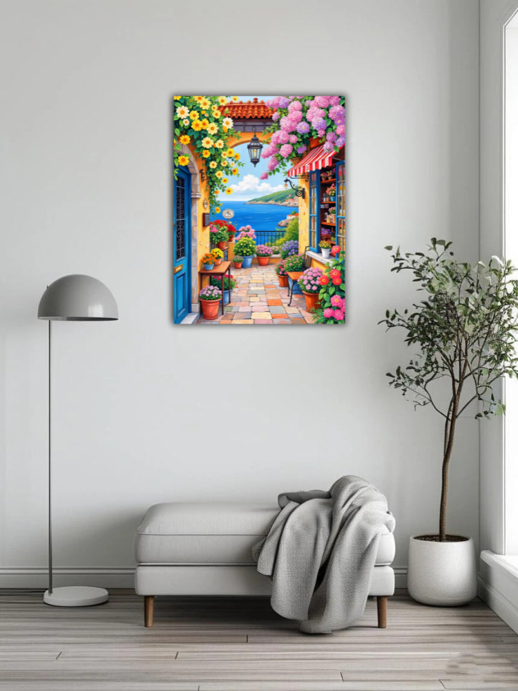 Encounter in the sea of flowers 1