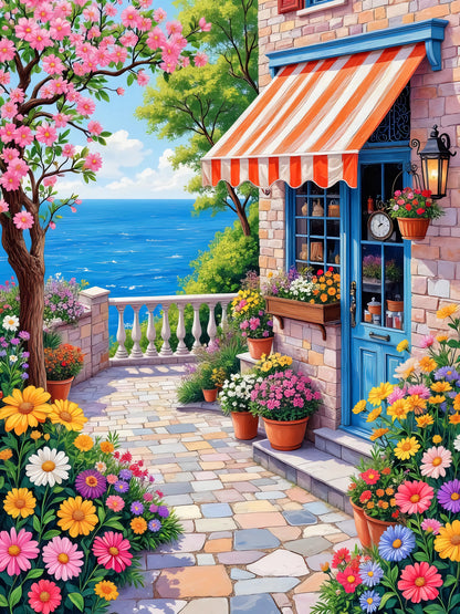 Encounter in the sea of flowers 2