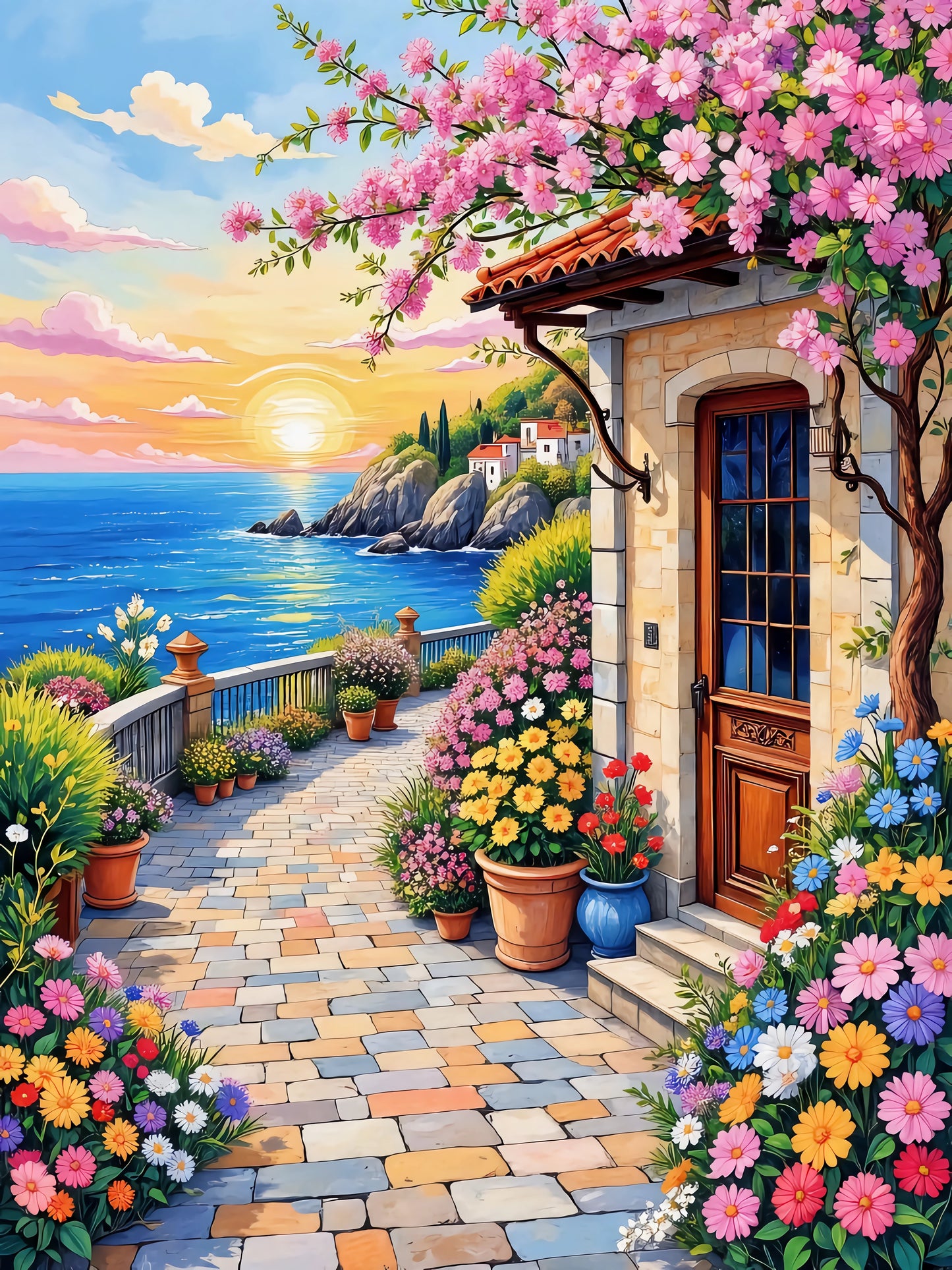 Encounter in the sea of flowers 3