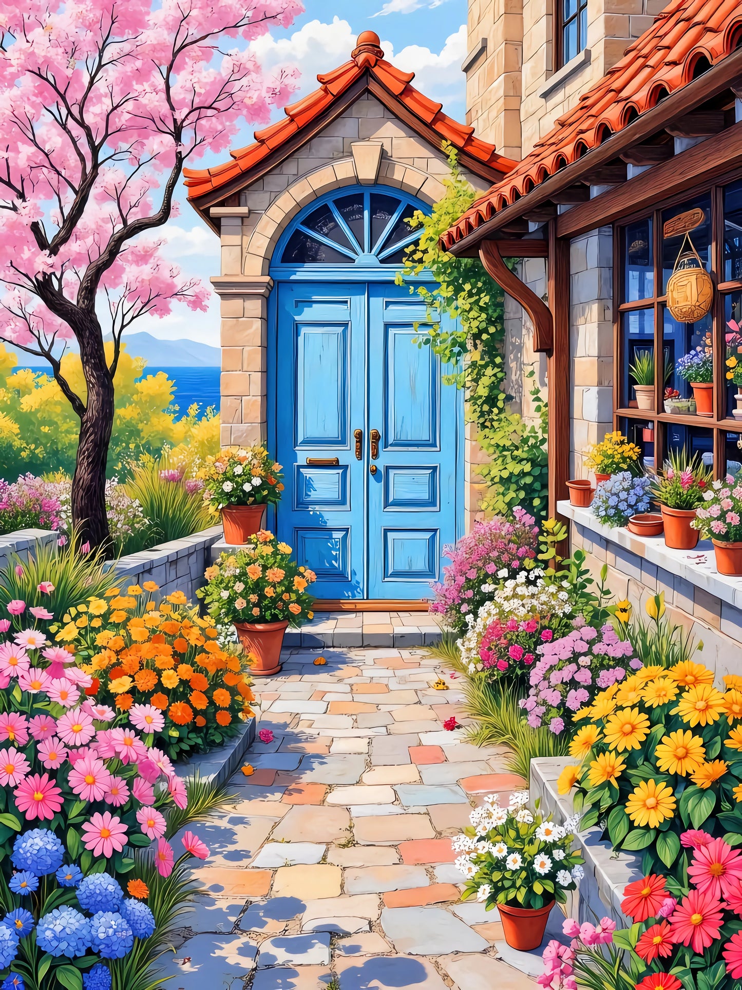 Encounter in the sea of flowers 4