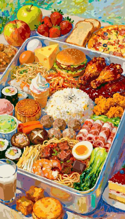 Enjoy delicious food