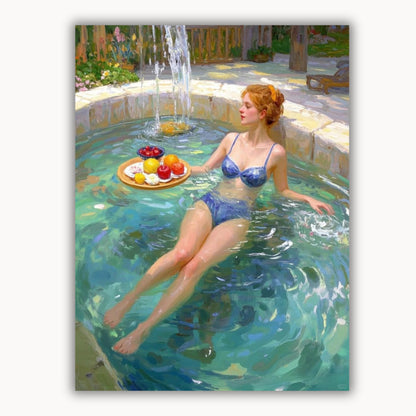 Enjoyable time in the hot springs 1