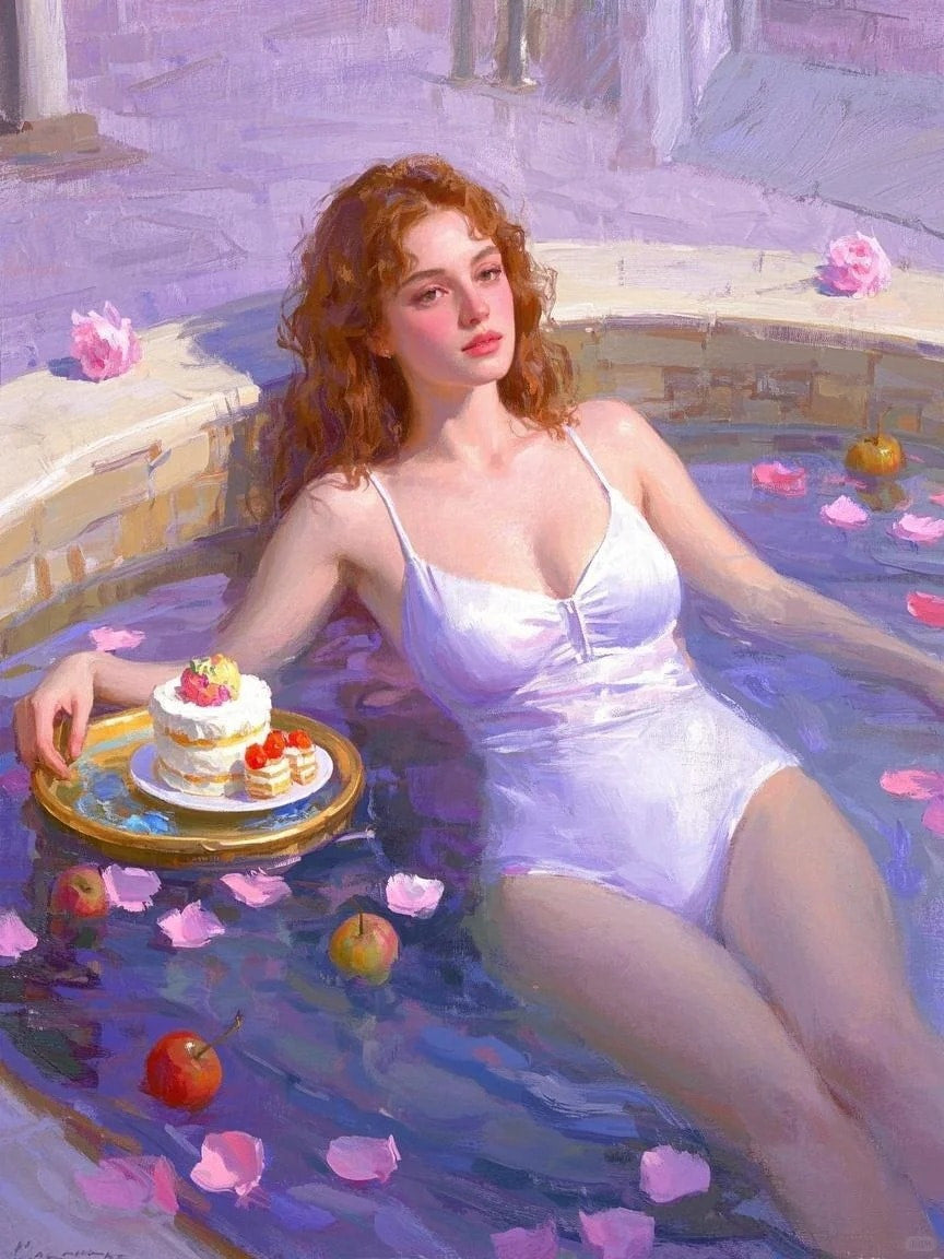 Enjoyable time in the hot springs 3