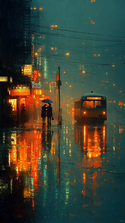 Falling in love with the rainy city 1
