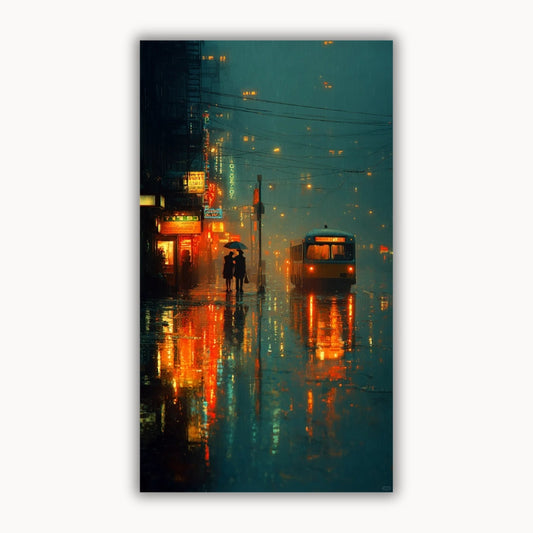 Falling in love with the rainy city 1