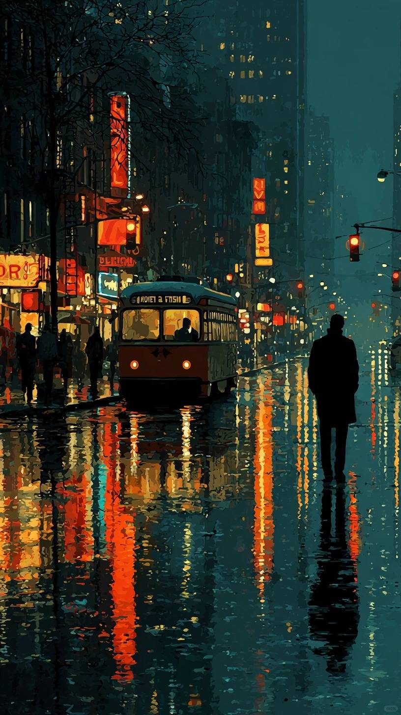 Falling in love with the rainy city 3