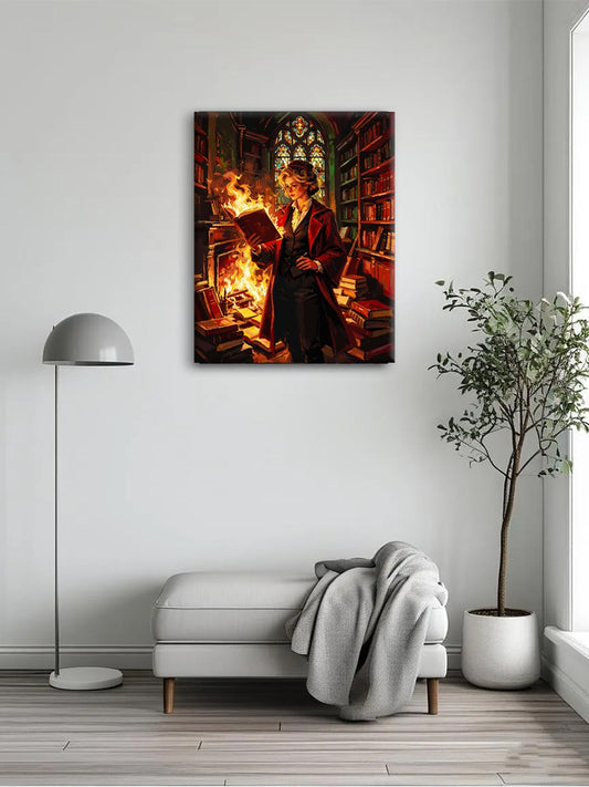Firelight Tale Paint By Numbers