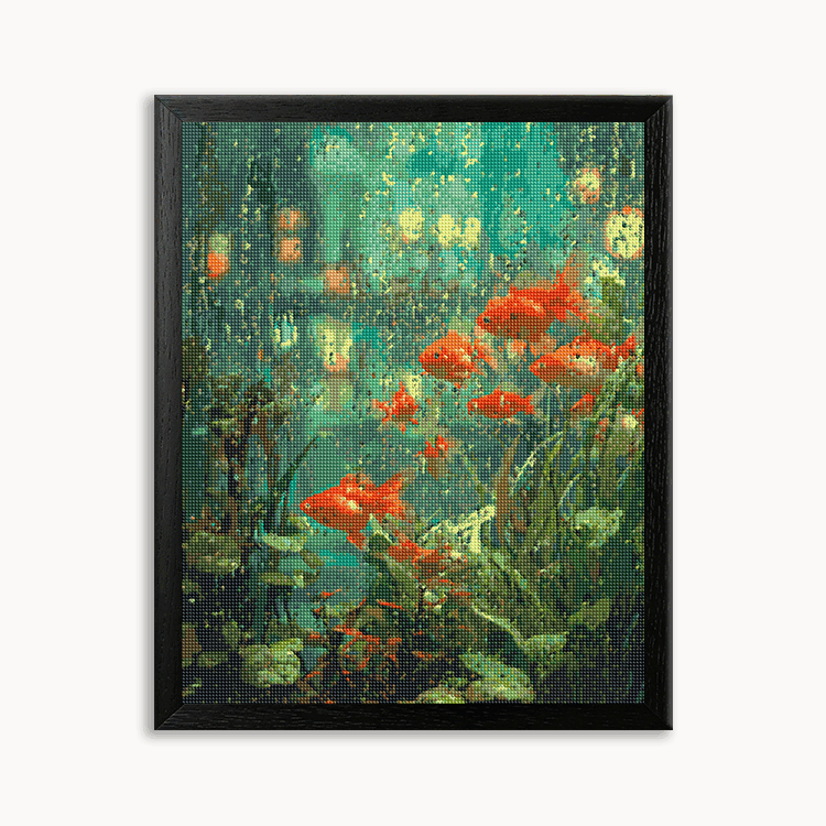 Fish World Diamond Painting 30/40 40/50 50/60