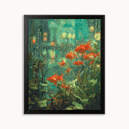 Fish World Diamond Painting 30/40 40/50 50/60