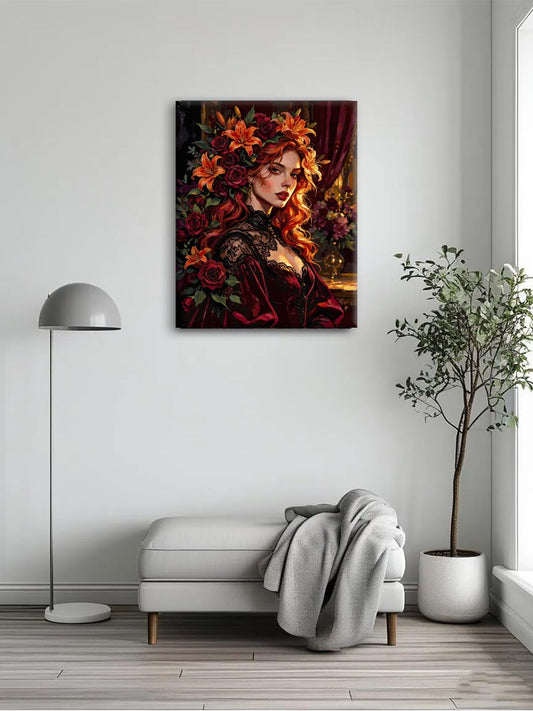 Flame Lily Paint By Numbers