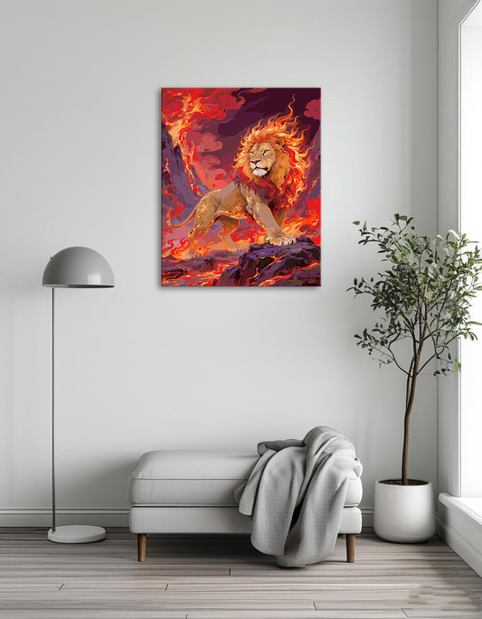 Flame Lion