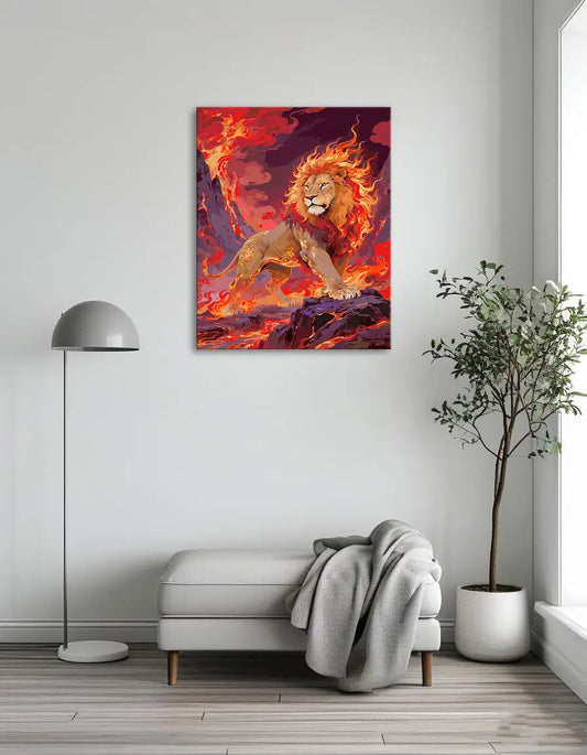 Flame Lion