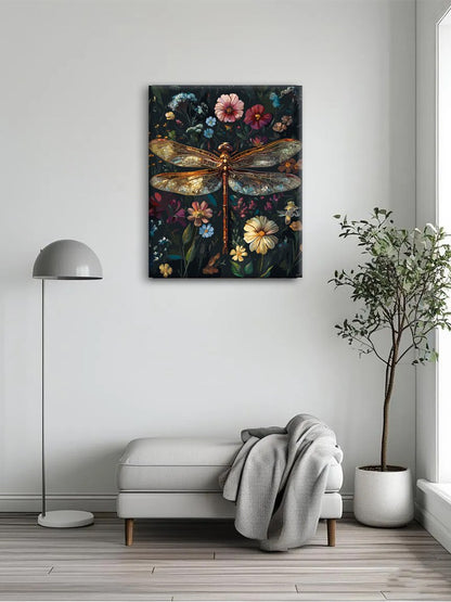 Floral Dragonfly