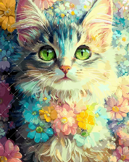 Flower Cat