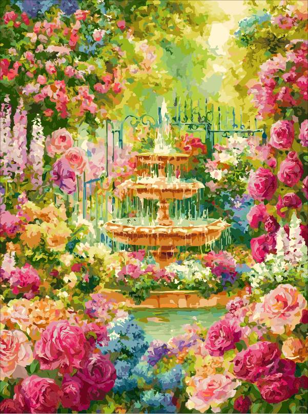 Flower Fountain