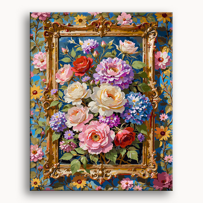 Flowers in the Photo Frame