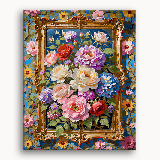 Flowers in the Photo Frame