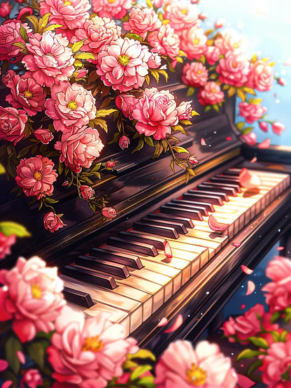 Piano in a Floral Symphony 2