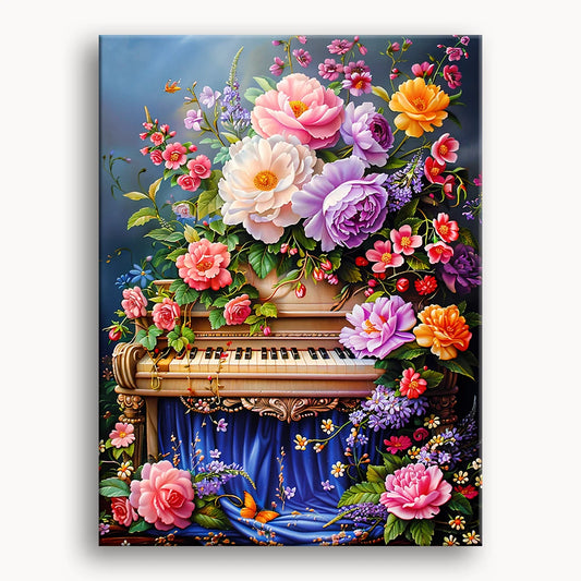 Piano in a Floral Symphony 1