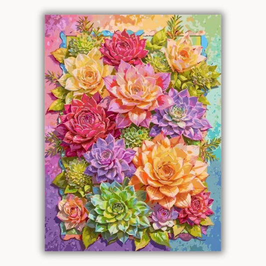 Flowery and succulent