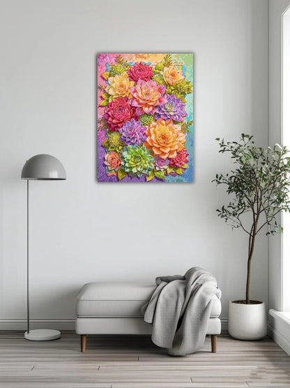 Flowery and succulent