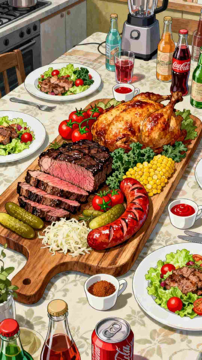 Food is coming