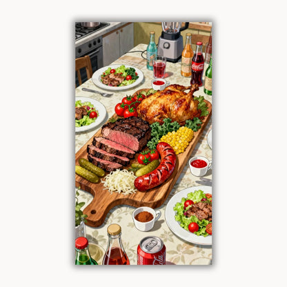 Food is coming