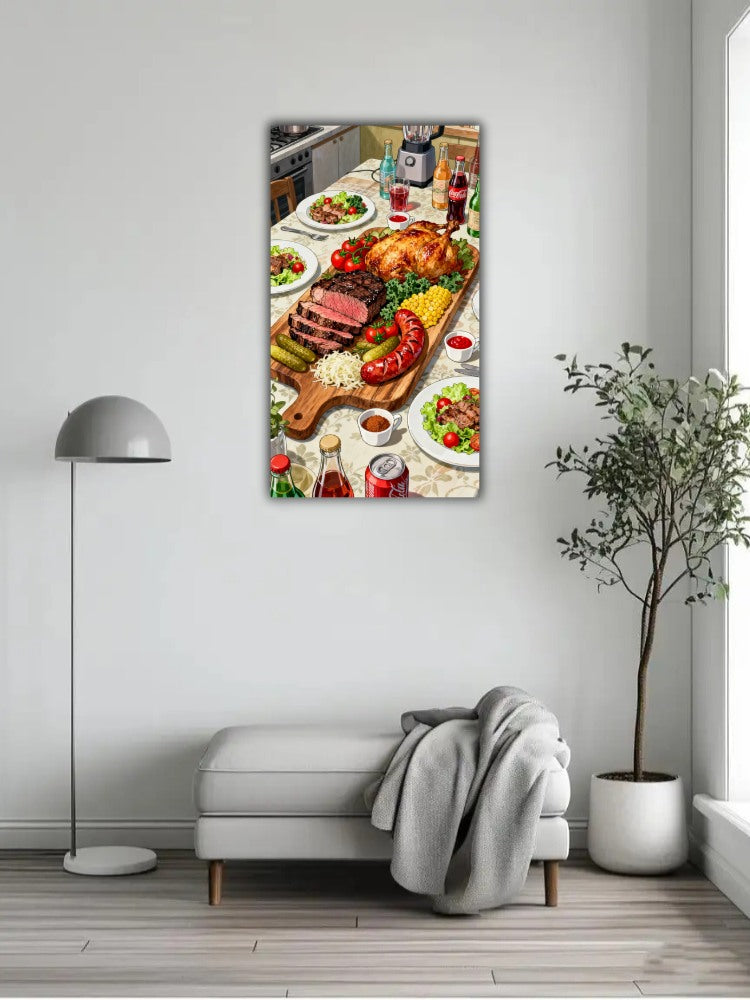 Food is coming