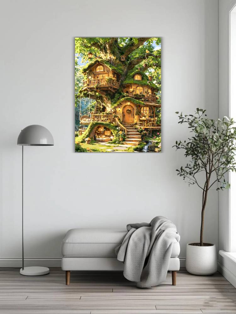 Forest Dwellings and Natural Objects