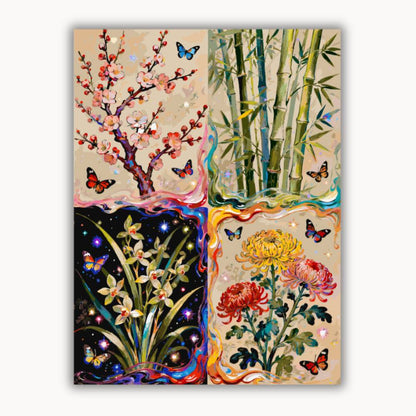Four Flowers