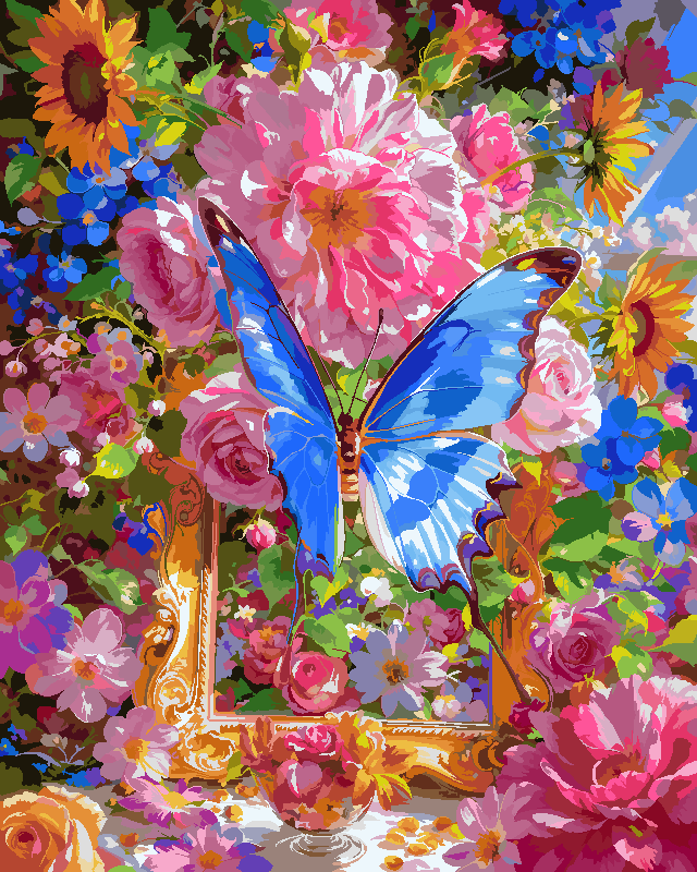 Framed Butterfly