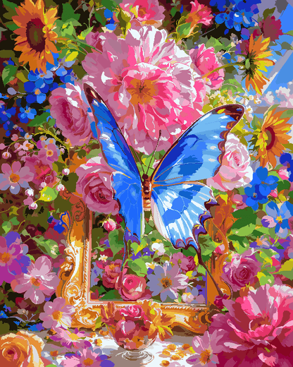 Framed Butterfly