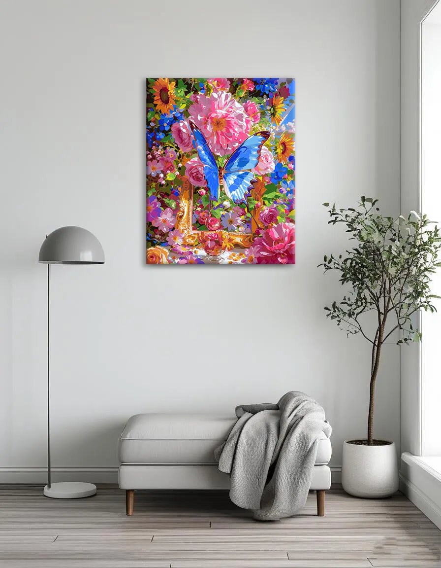 Framed Butterfly