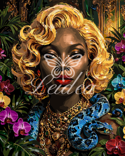 Gilded Flora Goddess