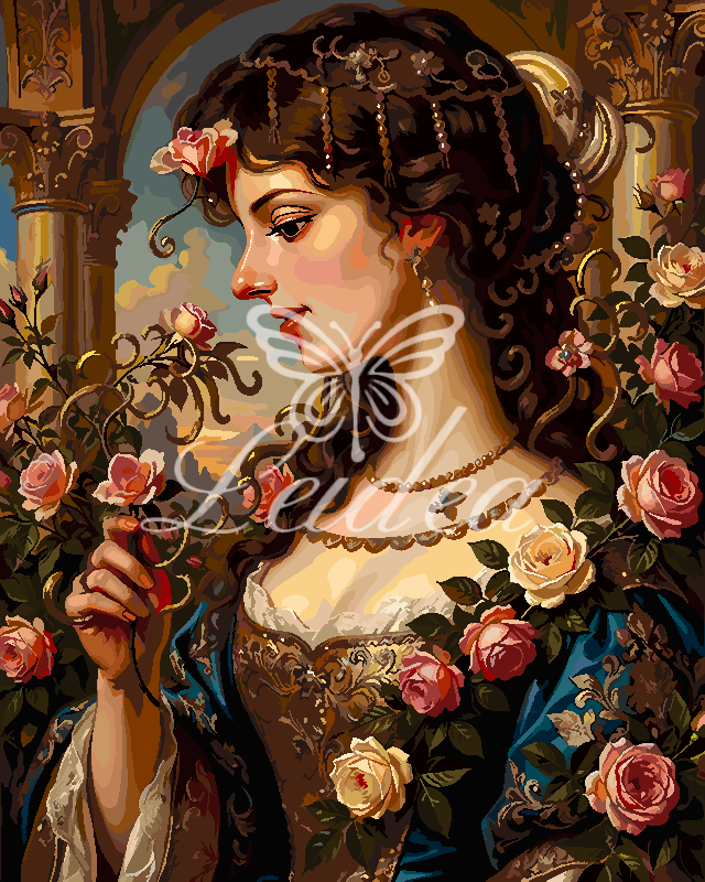 Gilded Vintage Lady
