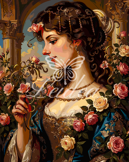 Gilded Vintage Lady