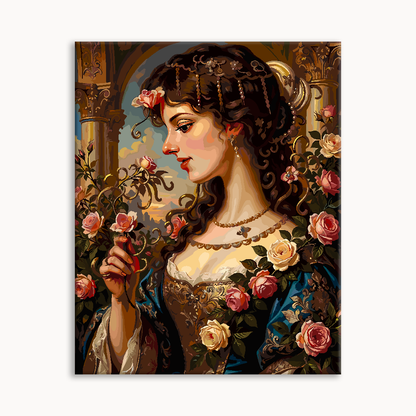 Gilded Vintage Lady