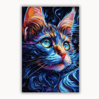 Glow in the dark cat