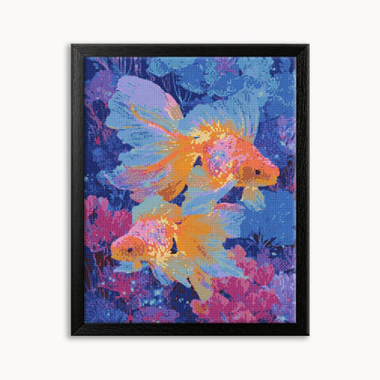 Glowing fish Diamond Painting 30/40 40/50 50/60